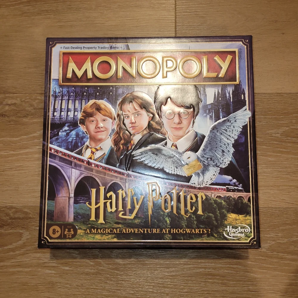 Monopoly Harry Potter Edition Board Game | A Magical Adventure at Hogwarts New